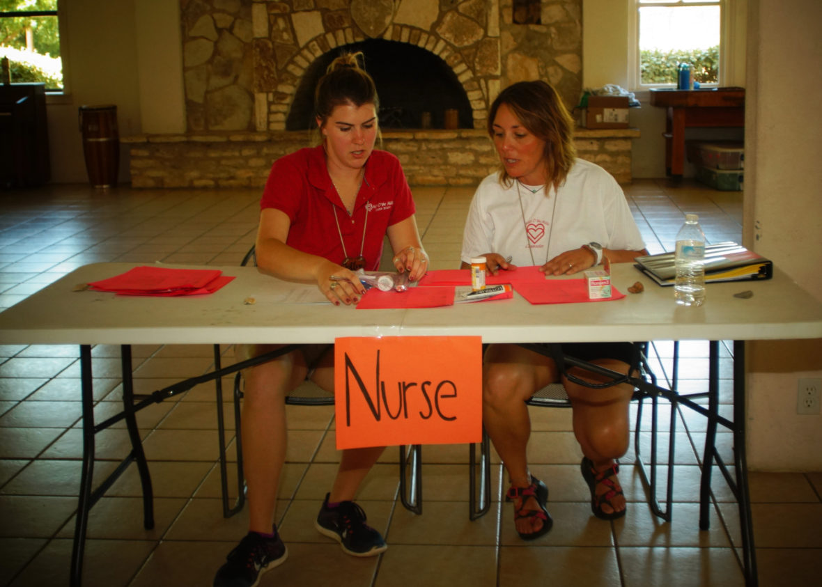 What is a camp nurse? Heart O' the Hills