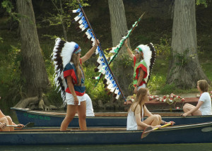 Chieftains Salute on the Guadalupe